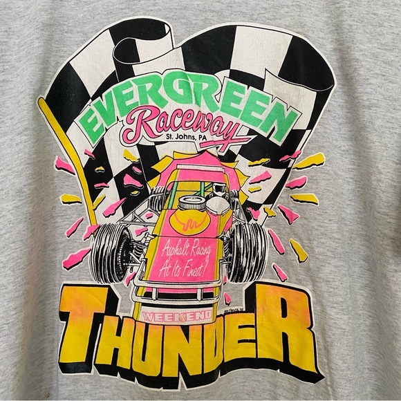 Vintage single stitch race car tee - Picture 7 of 7